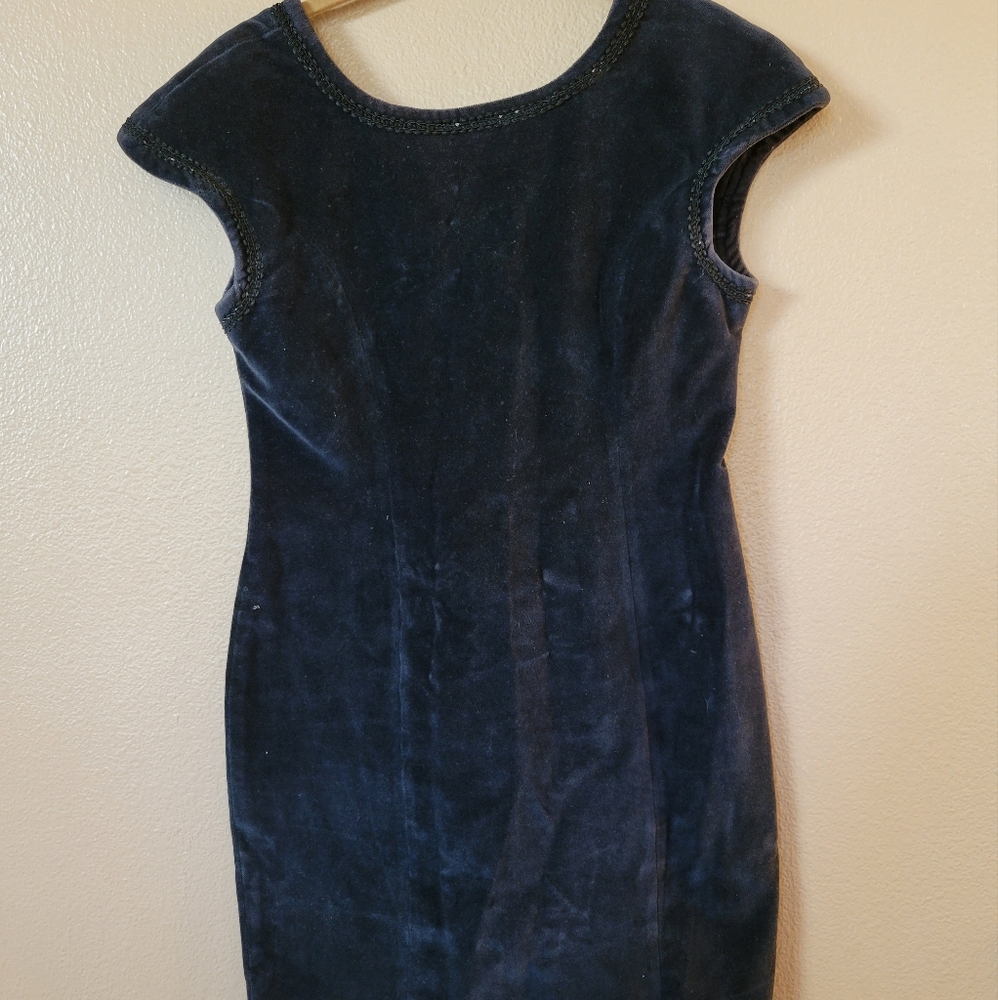 Velvet Black Dress